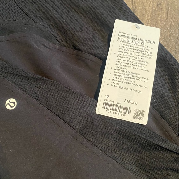 Lululemon Leggings NEW! Size 12 Both pairs - Picture 5 of 9